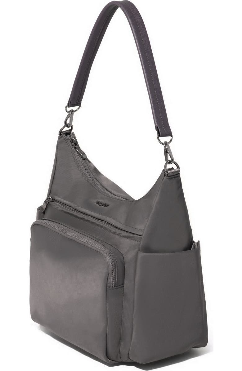 BAGGALLINI Nolita Convertible Hobo, Alternate, color, Smoke Twill