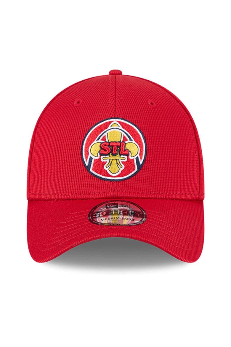 Men's New Era Red St. Louis Cardinals City Connect Batting Practice 39THIRTY Flex Hat, Alternate, color, Red