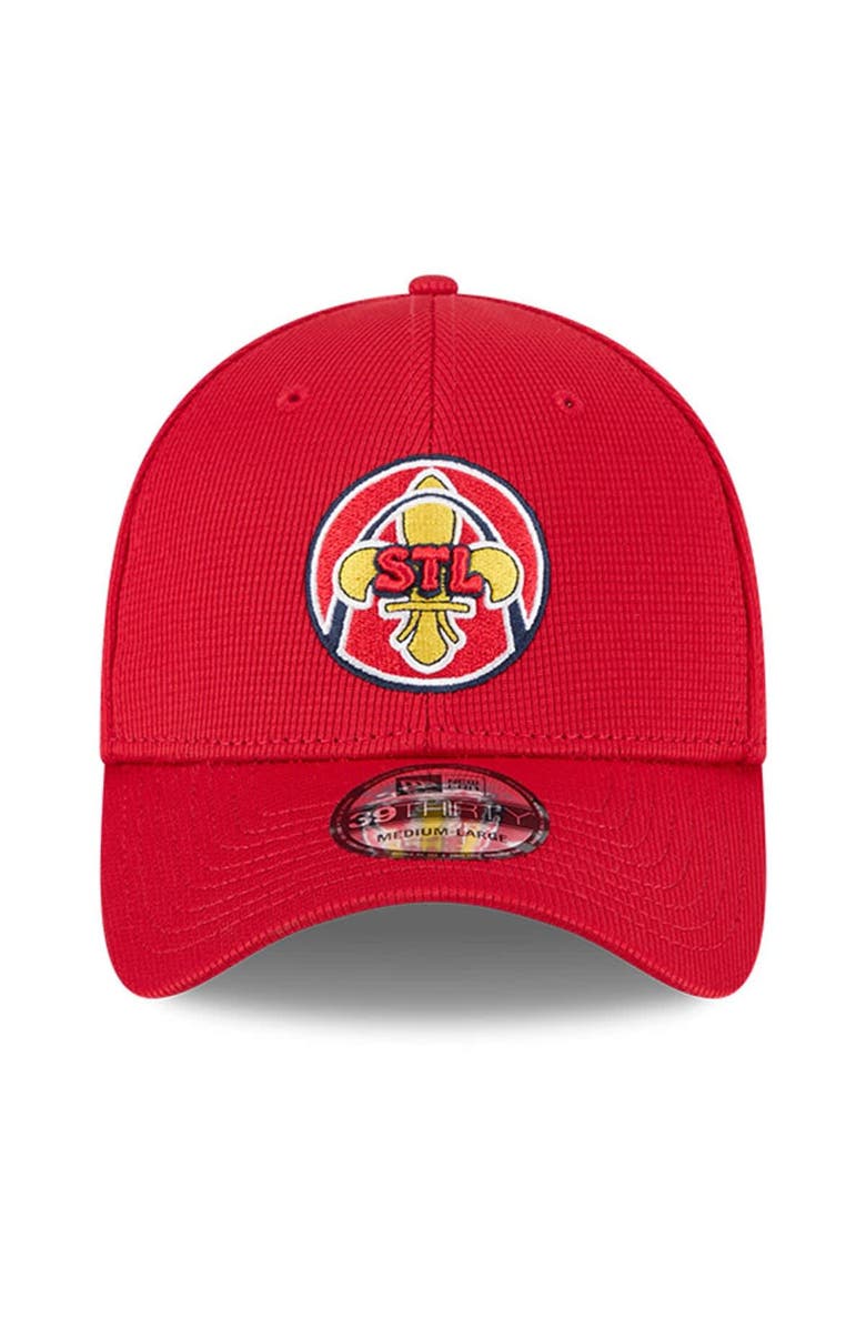 New Era Men's New Era Red St. Louis Cardinals City Connect Batting Practice 39THIRTY Flex Hat, Alternate, color, Red