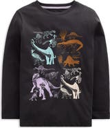 Mini Boden Kids' Long Sleeve Graphic T-Shirt