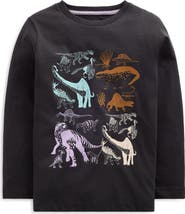 Mini Boden Kids' Long Sleeve Graphic T-Shirt