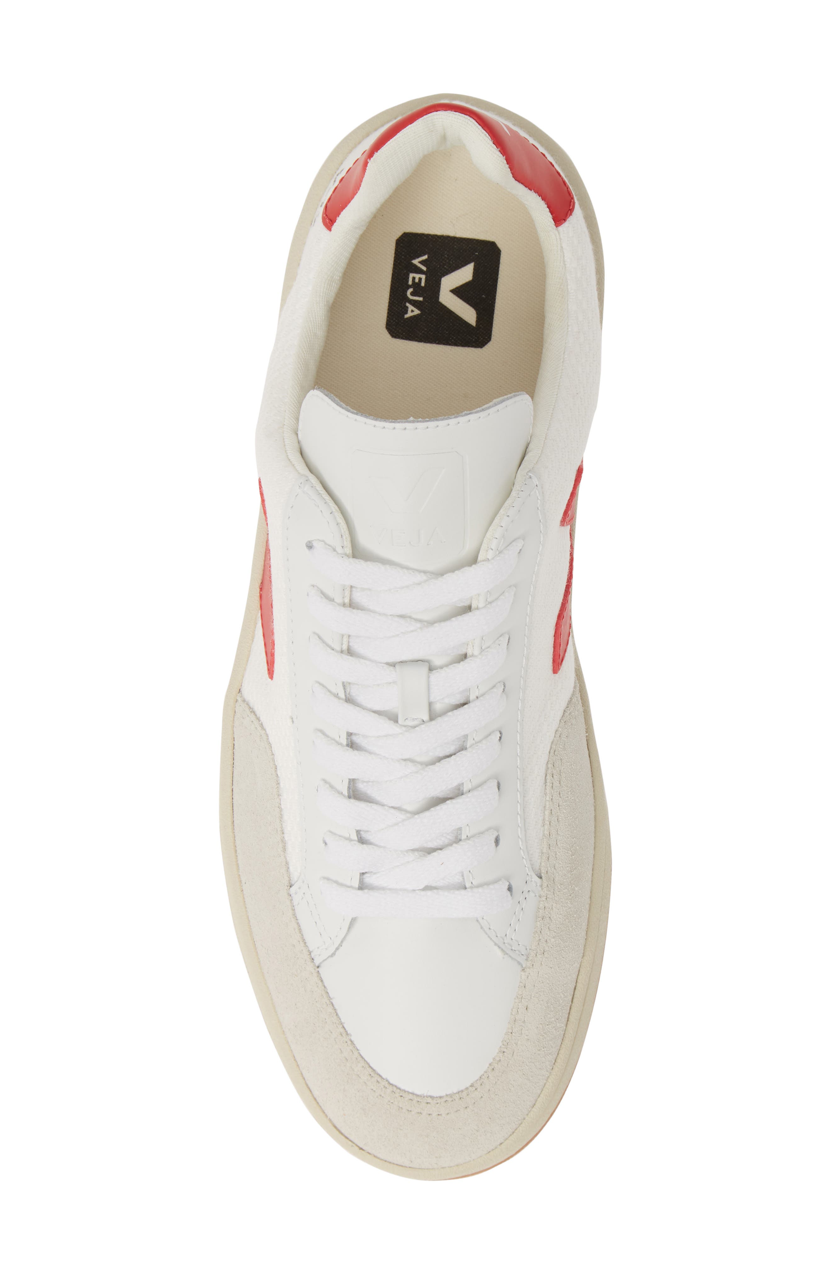 V-12 Sneaker, Alternate, color, WHITE PEKIN
