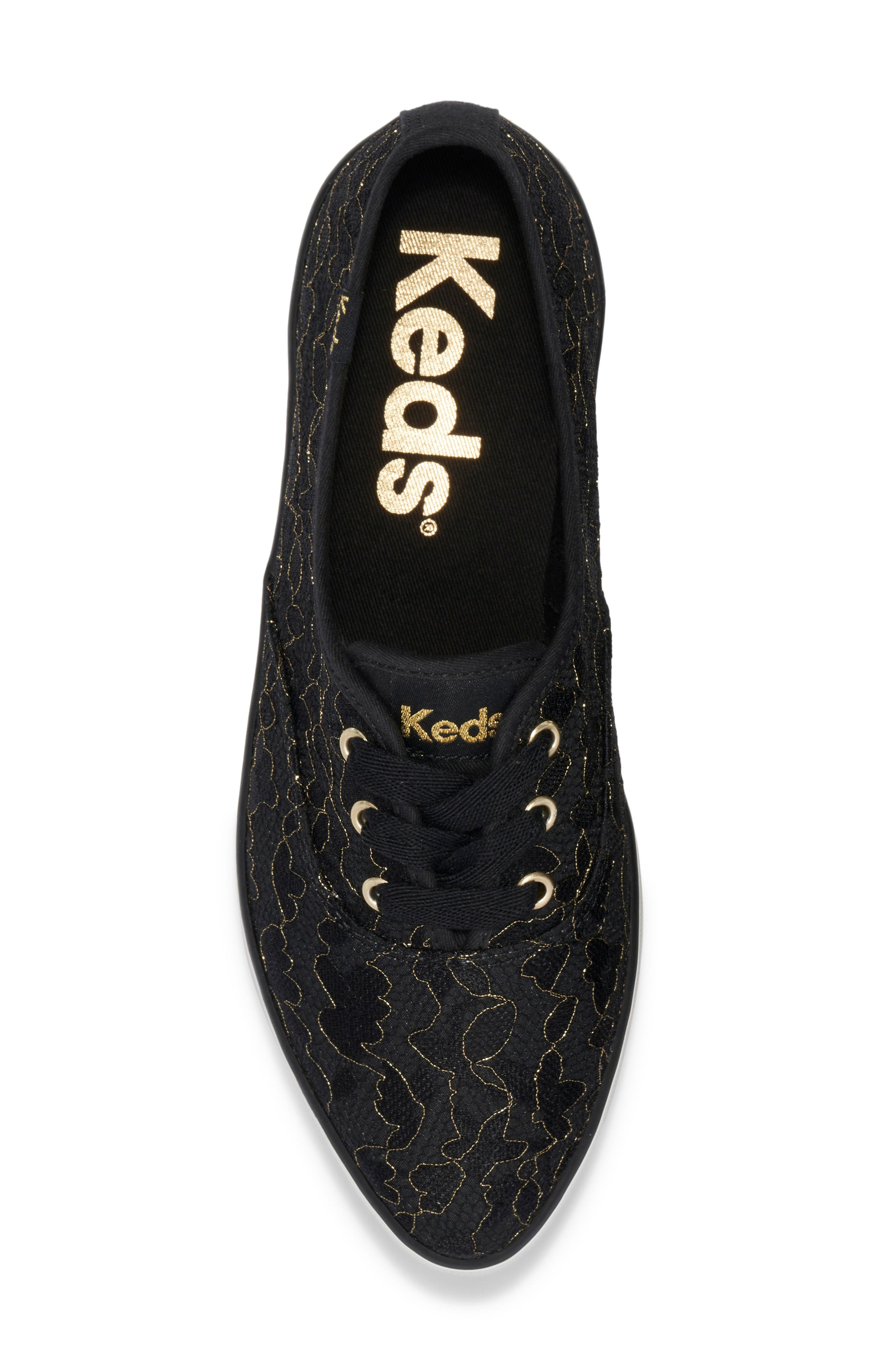 Keds<sup>®</sup> Point Sneaker, Alternate, color, Black