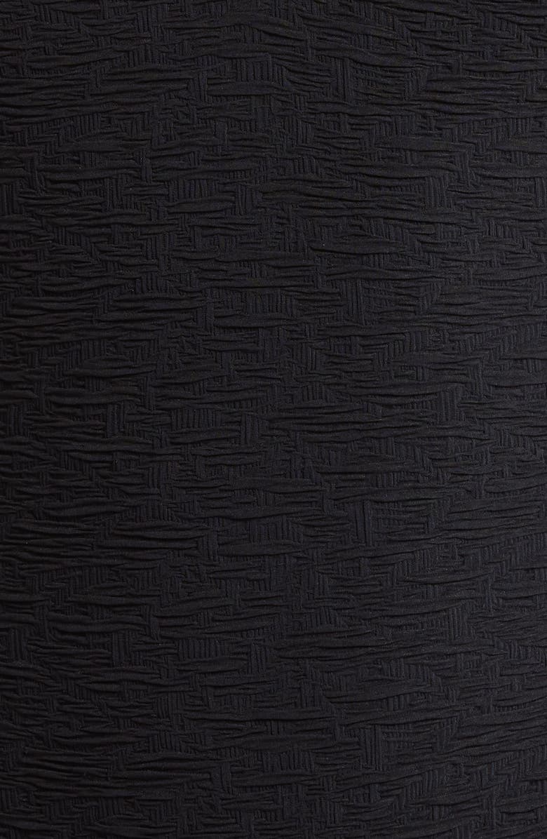 free-est by Free People Amber Jacquard One-Piece Swimsuit, Alternate, color, Black