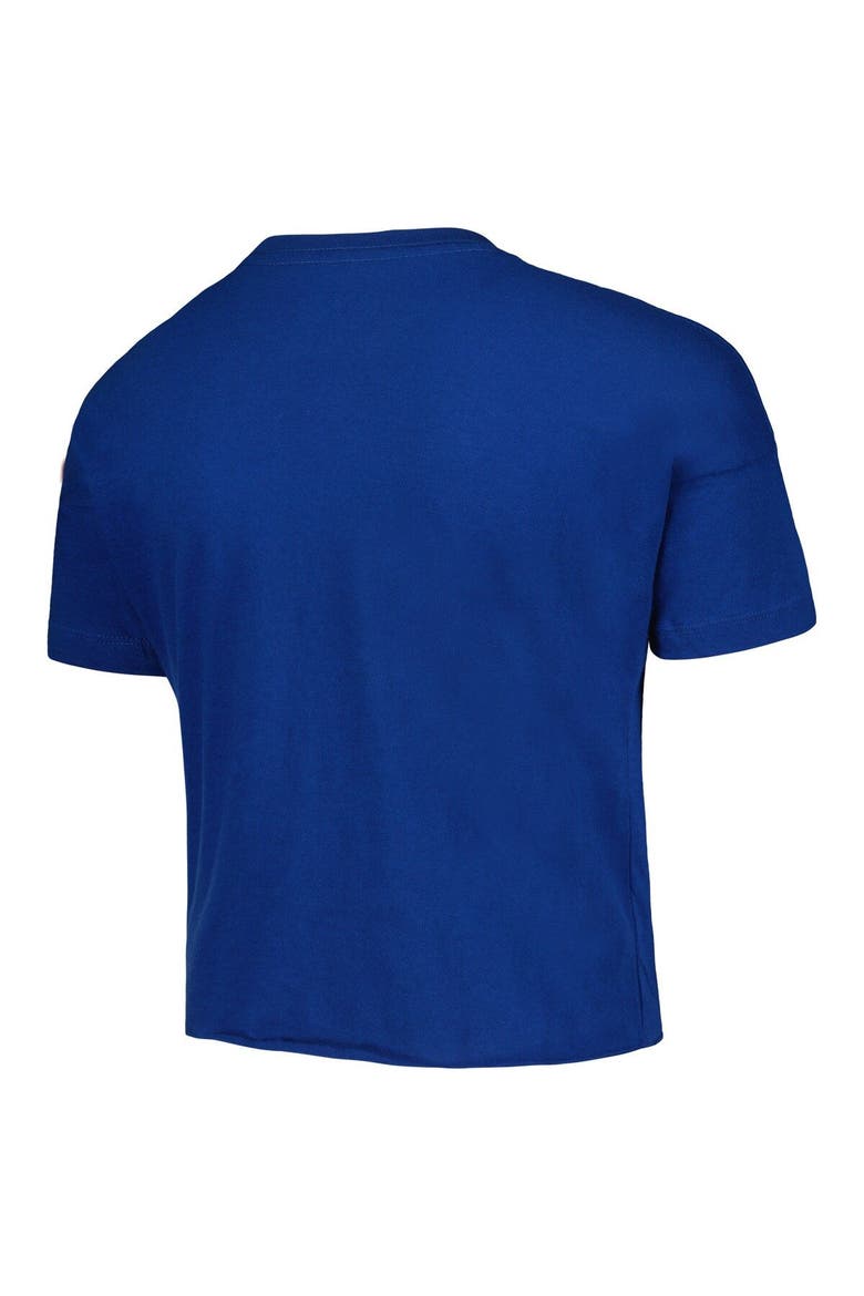 Girls Youth New Era Royal Chicago Cubs Team Half Sleeve T-Shirt, Alternate, color, Royal