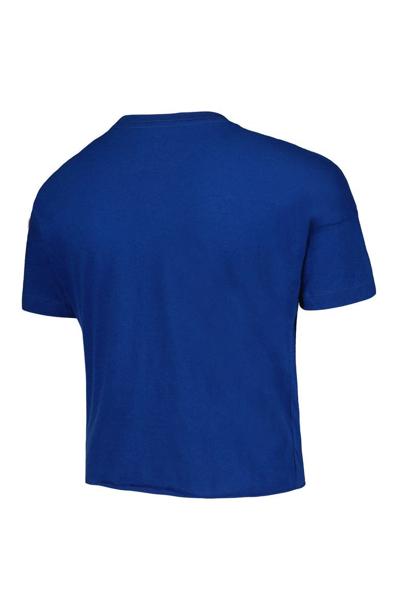 New Era Girls Youth New Era Royal Chicago Cubs Team Half Sleeve T-Shirt, Alternate, color, Royal