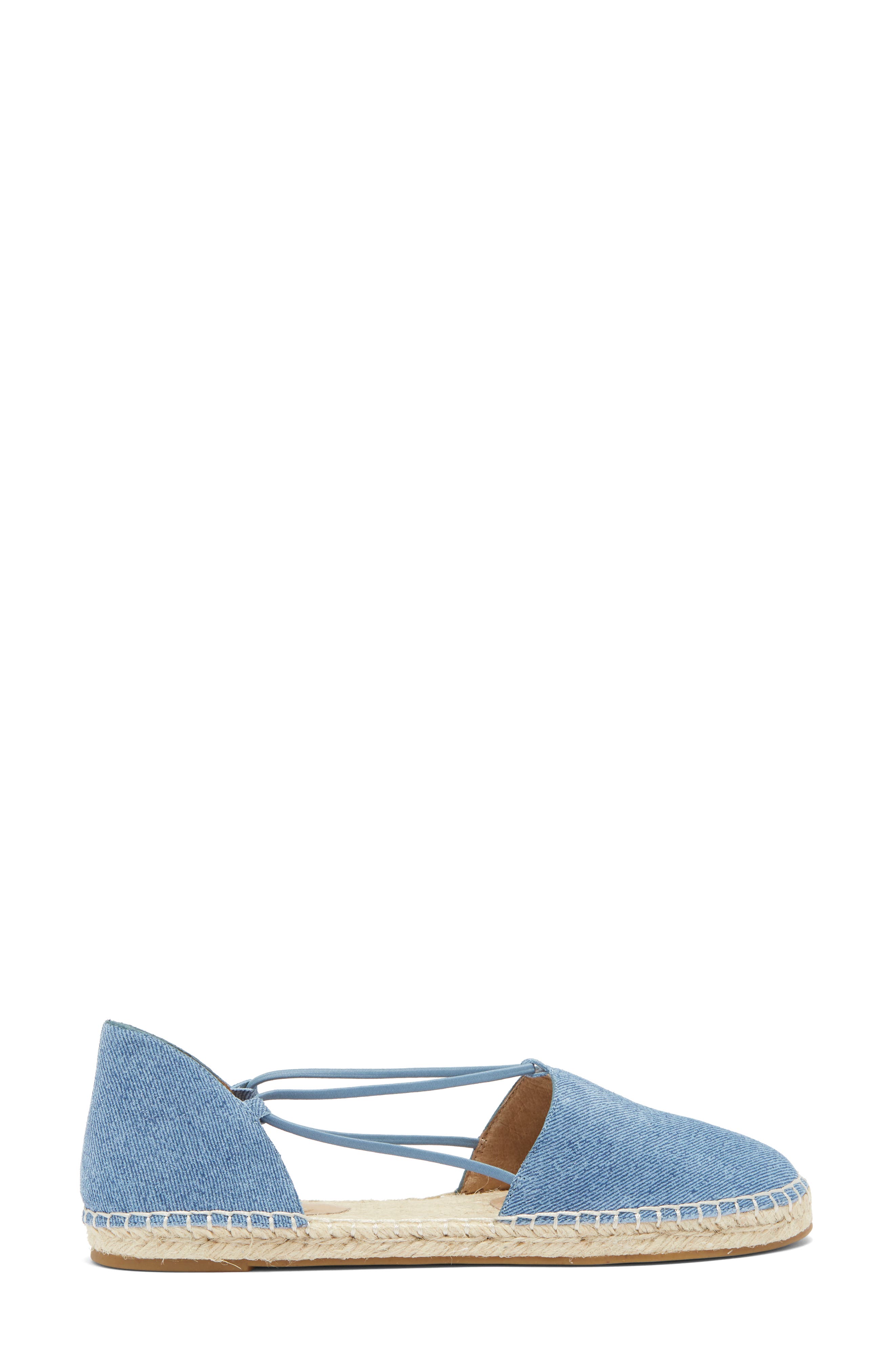 Eileen Fisher Lee Espadrille Flat, Alternate, color, Denim