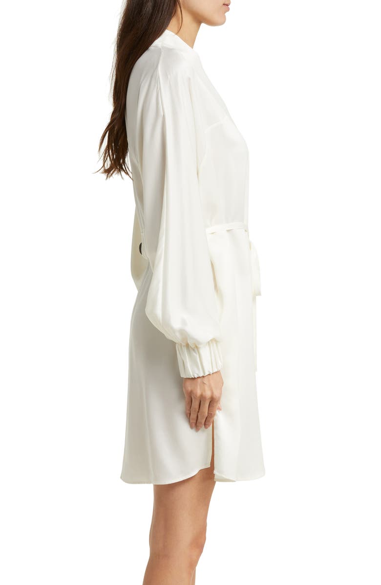 Lunya Washable Silk Robe, Alternate, color, Tranquil White