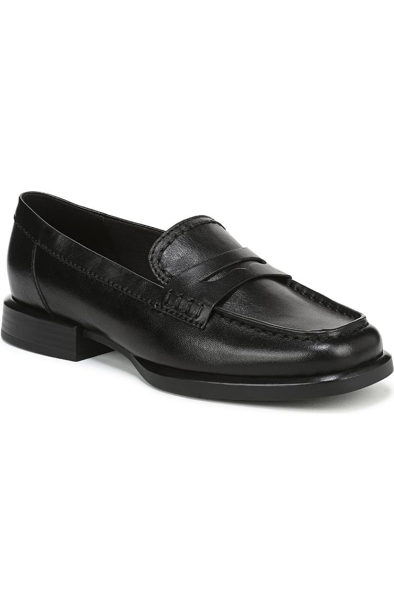 27 EDIT Naturalizer Haven Penny Loafer, Main, color, Black Leather