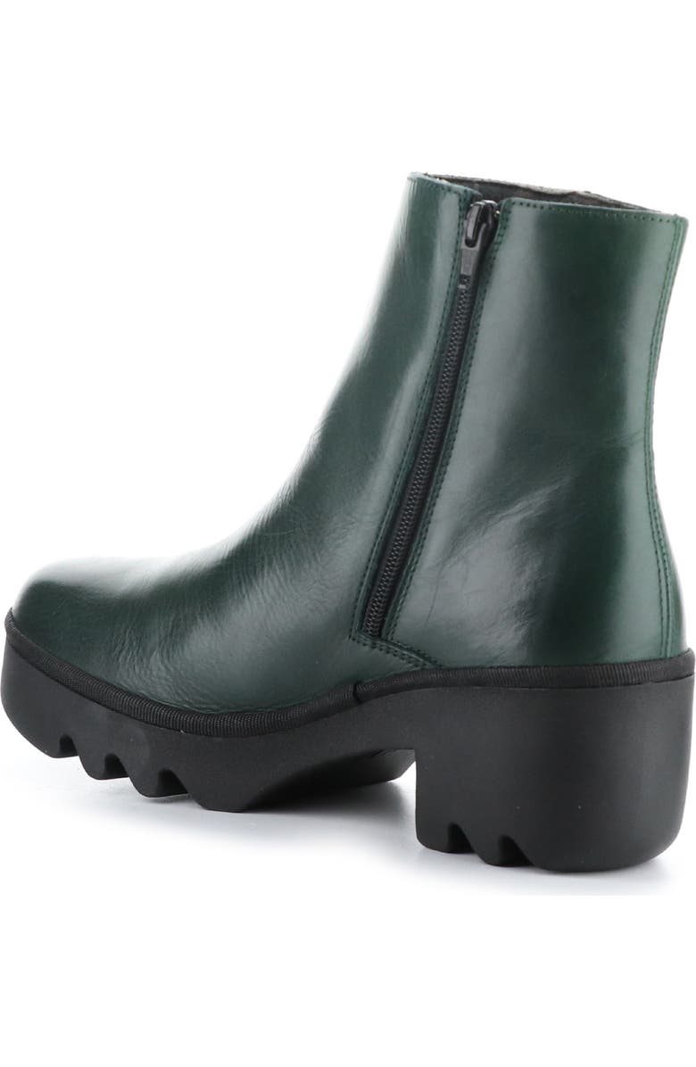 Fly London Toor Platform Bootie, Alternate, color, Petrol Rug