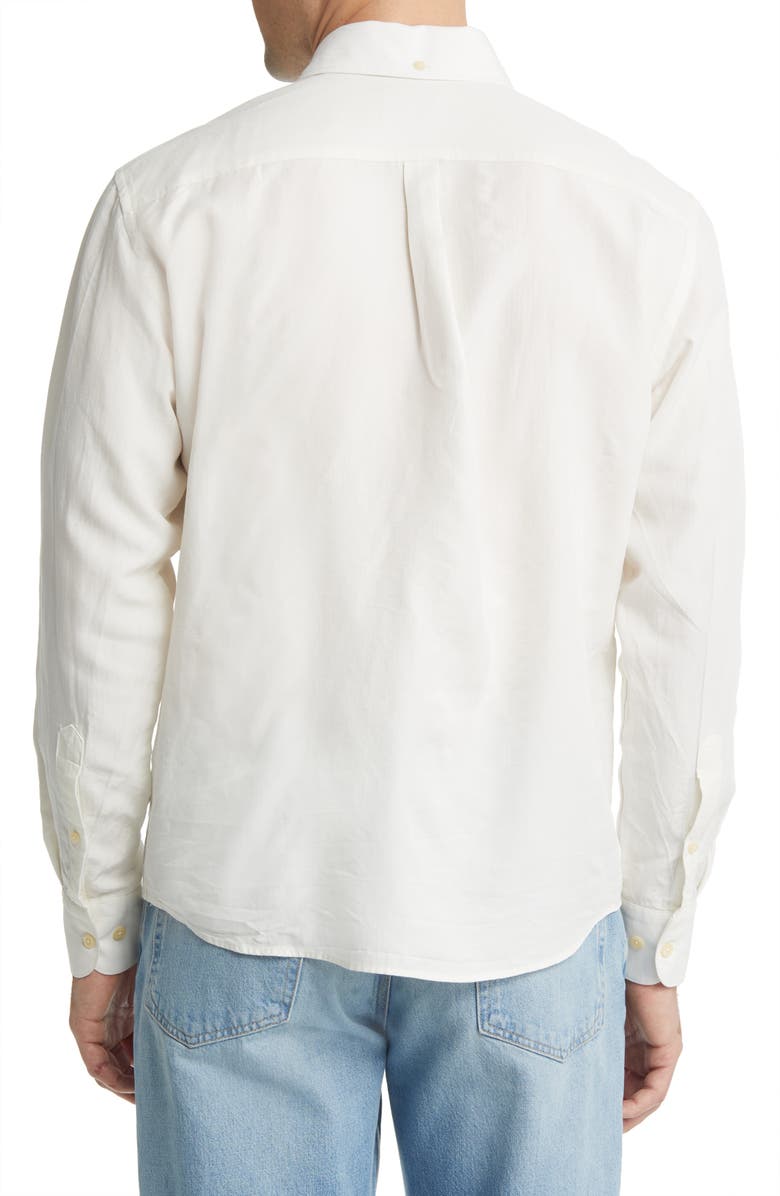 FORET Beam Ripstop Button-Down Shirt, Alternate, color, Cloud