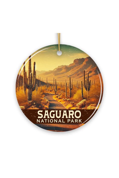 Saguaro National Park Desert Trail Ornament