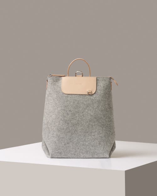 Graf & Lantz Graf Lantz Bedford Merino Wool Backpack In Granite