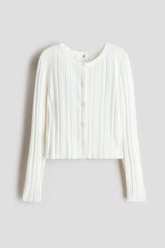 H&M Rib-knit Cardigan