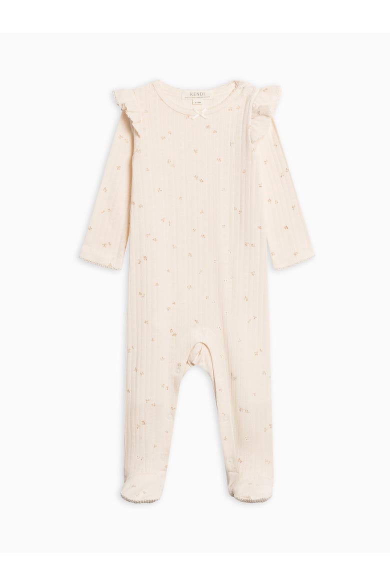 Addy Pointelle Romper, Main, color, Loren Floral