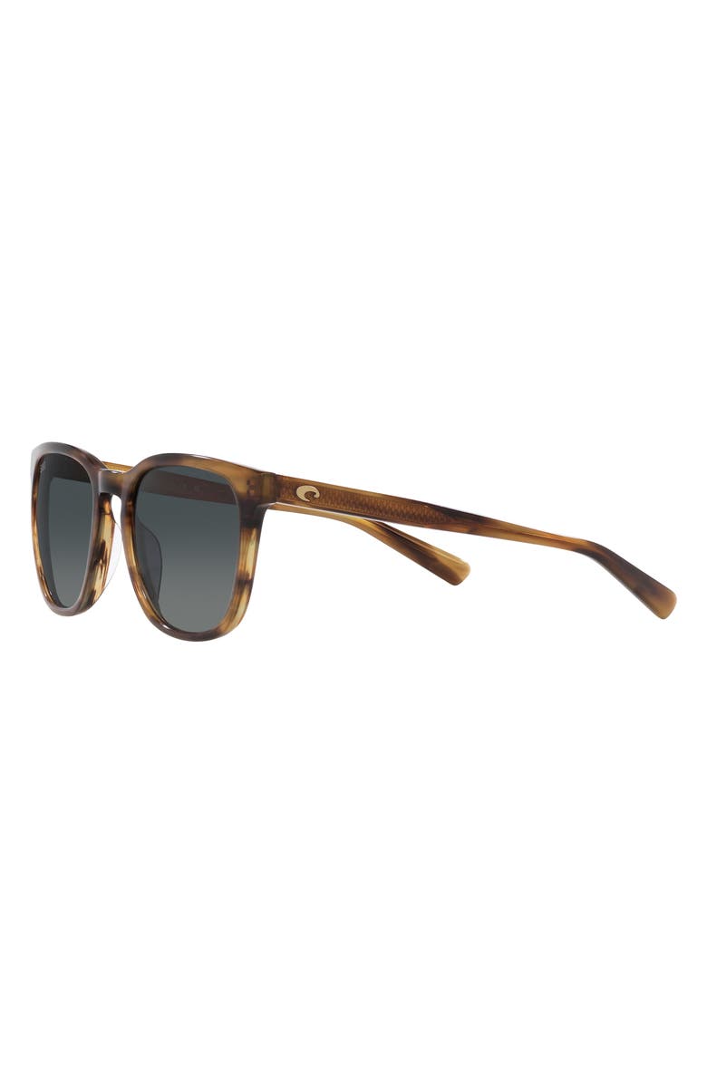 Costa Del Mar Sullivan 53mm Gradient Polarized Square Sunglasses, Alternate, color,