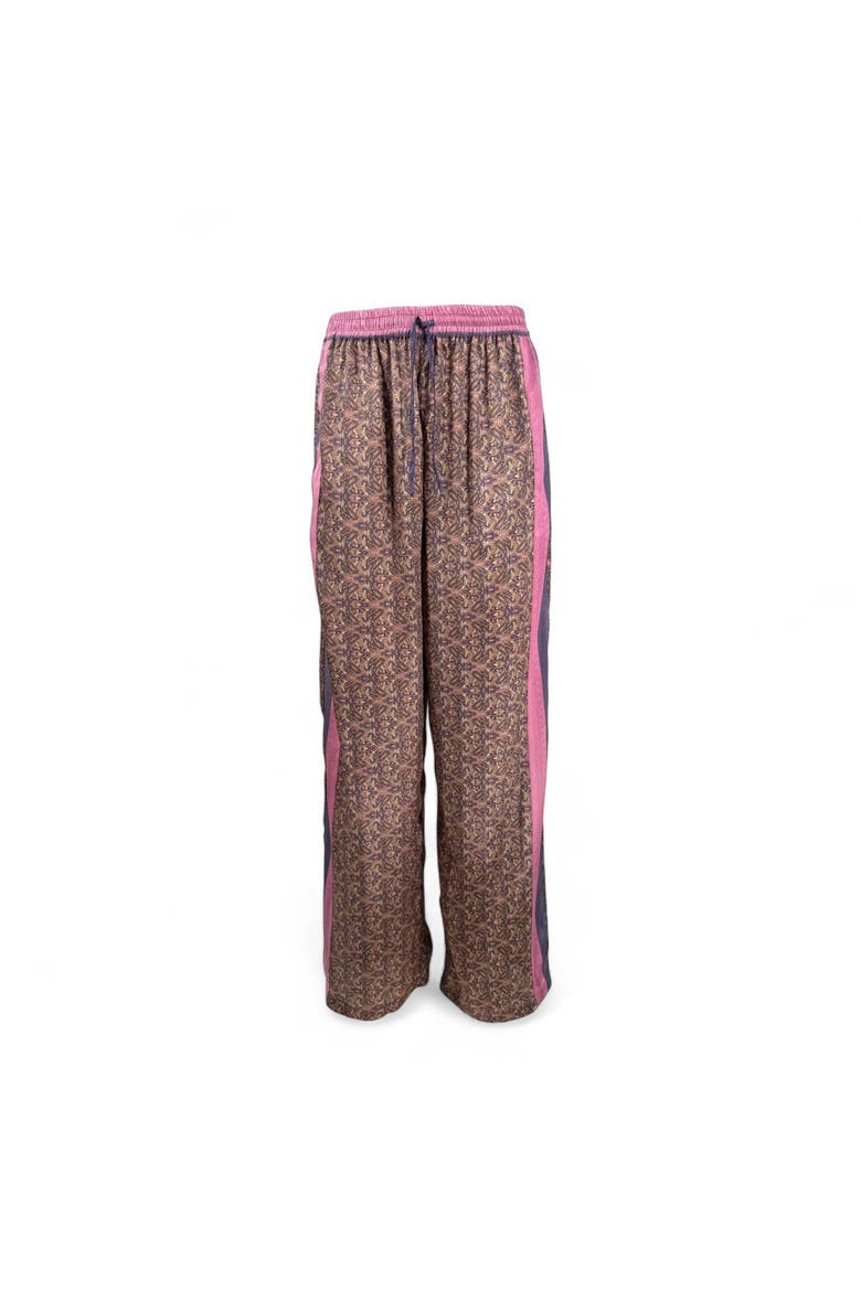 Paisley Motif Pant With Stripe, Main, color, Lilac