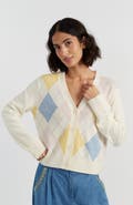 Chinti & Parker Wool-Cashmere Argyle Cardigan