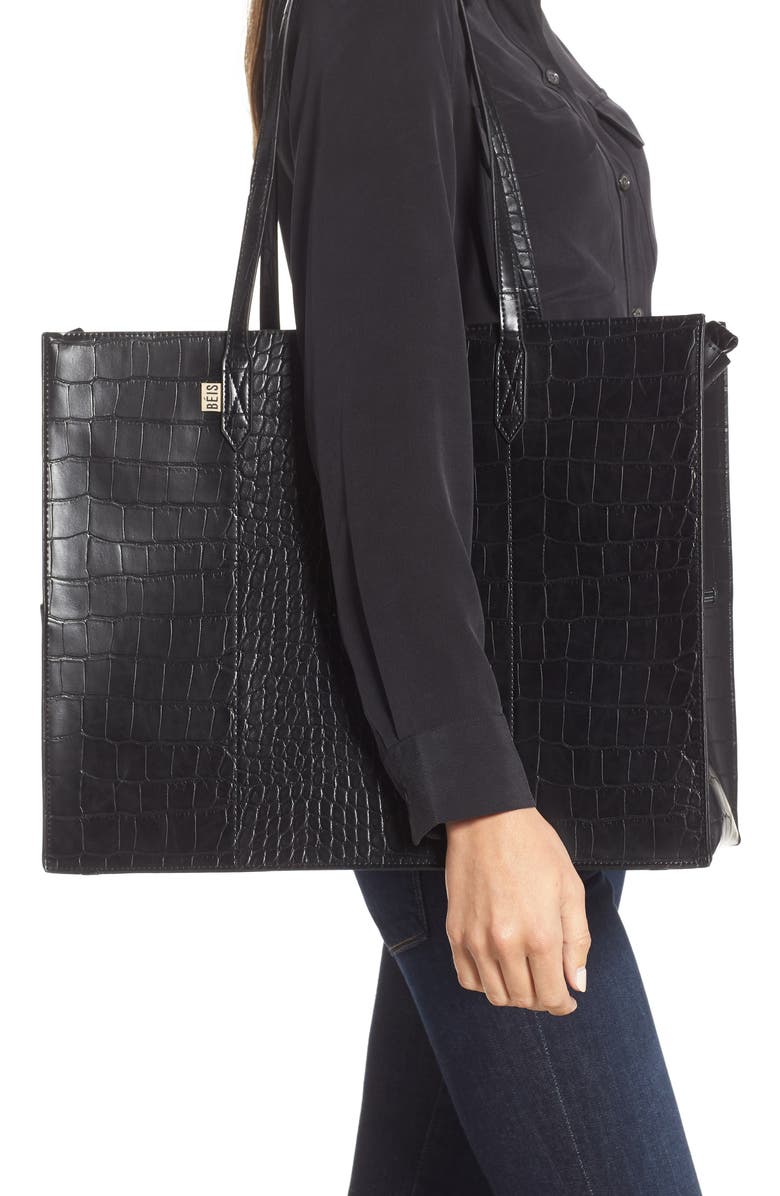 Béis Large Work Tote, Alternate, color,