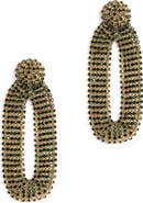 Deepa Gurnani Shyna Crystal Drop Earrings