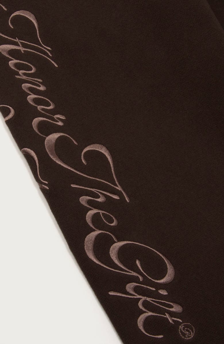 HONOR THE GIFT Logo Script Cotton Sweatpants, Alternate, color, 