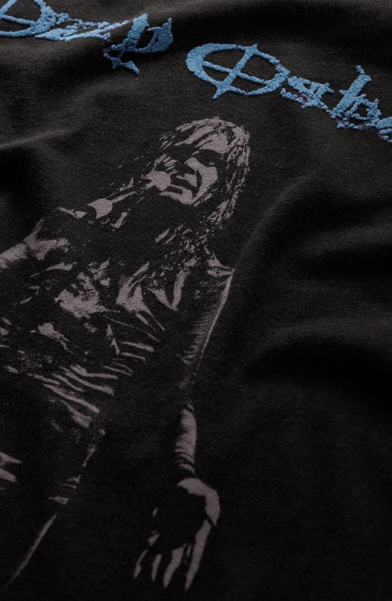 John Varvatos Ozzy Raw Edge Graphic T-Shirt, Alternate, color, 