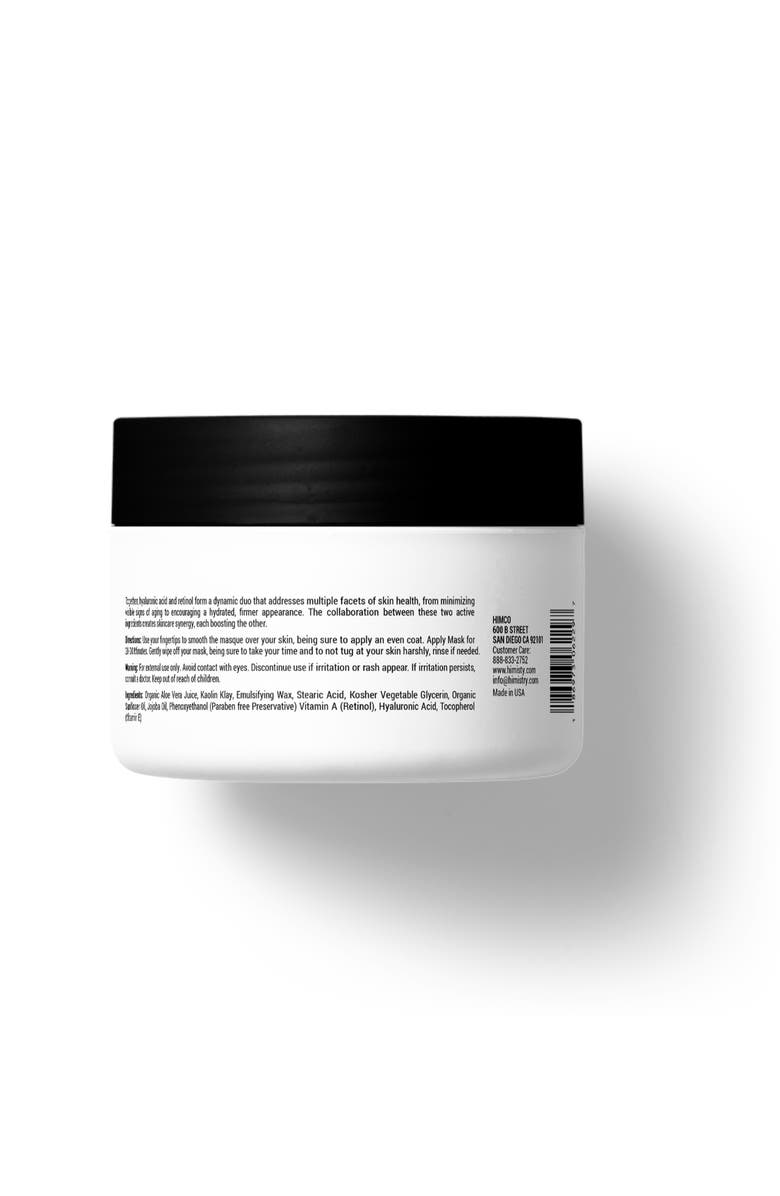 HIMistry Naturals Retinol & Hyaluronic Collagen Boosting Mask, Alternate, color,
