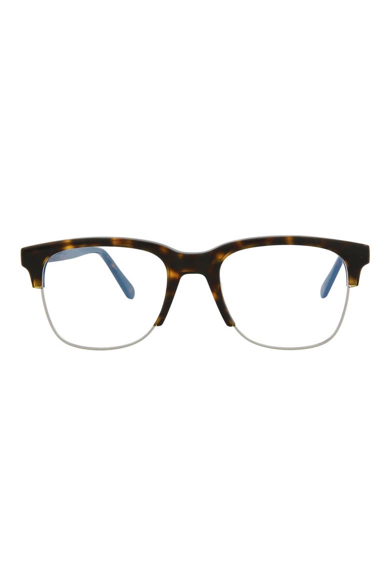 Rectangle Optical Glasses, Main, color, HAVANA HAVANA TRANSPARENT