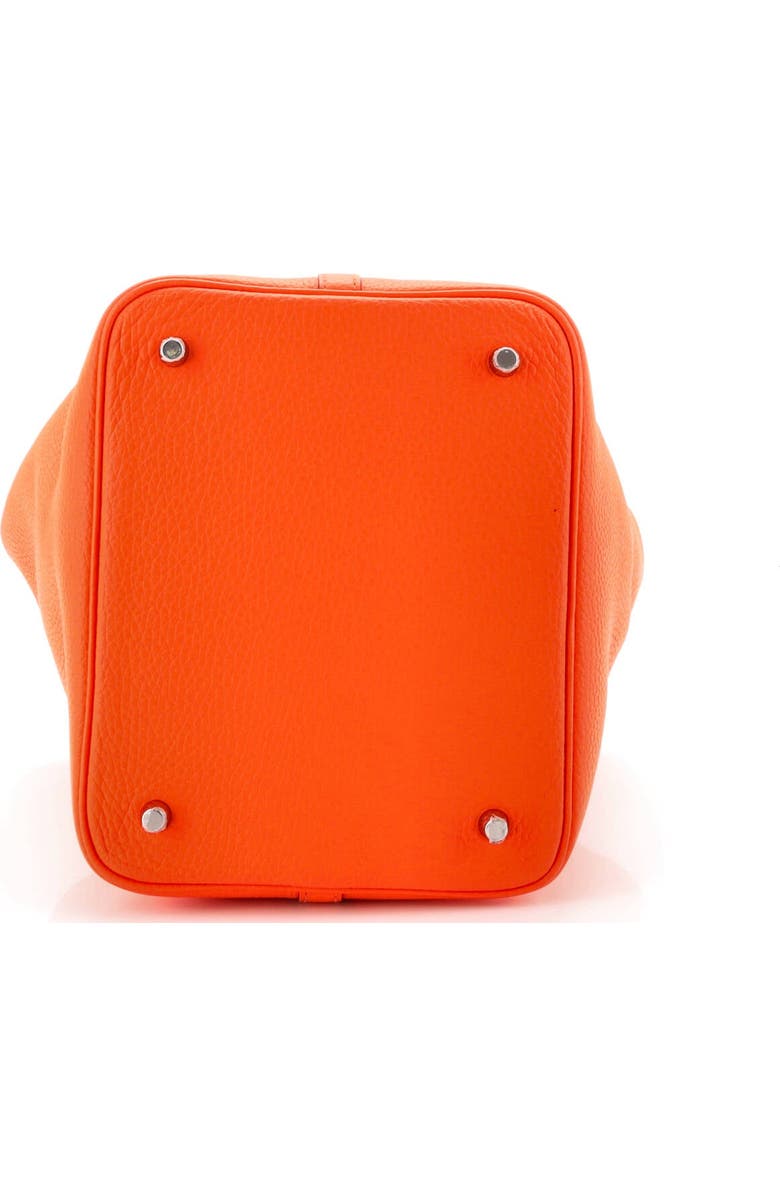 Pre-Owned Hermes Picotin Lock Bag Clemence MM, Alternate, color, Orange Minium