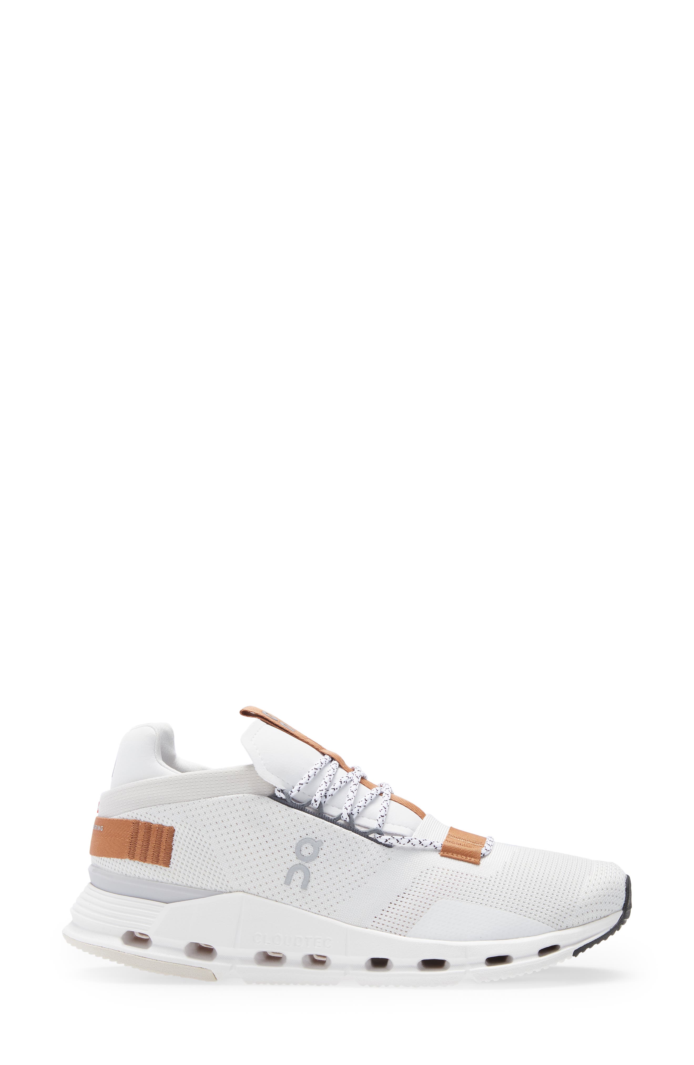 Cloudnova Sneaker, Alternate, color, WHITE/ PEARL