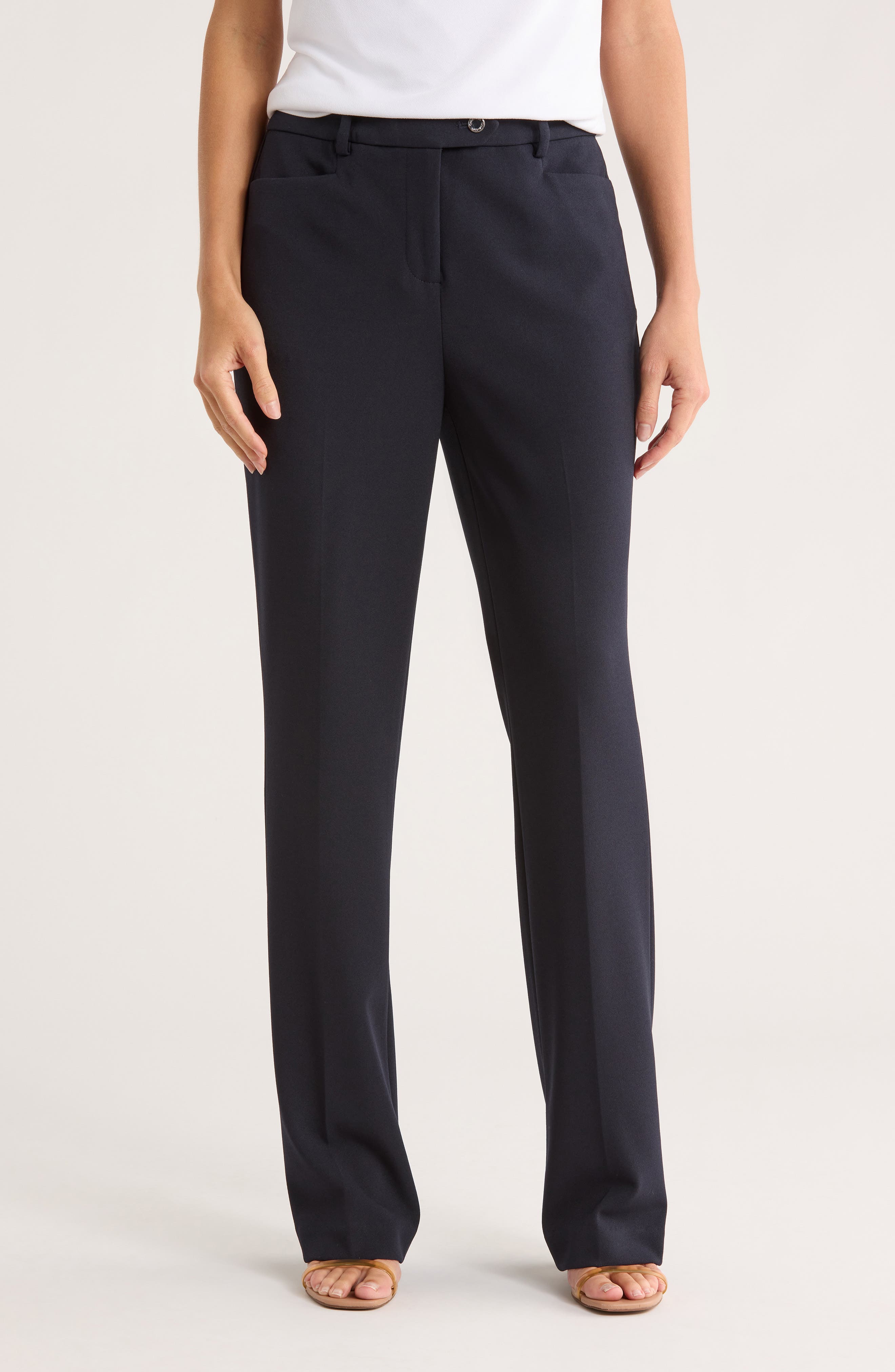 Calvin Klein Straight Leg Pants