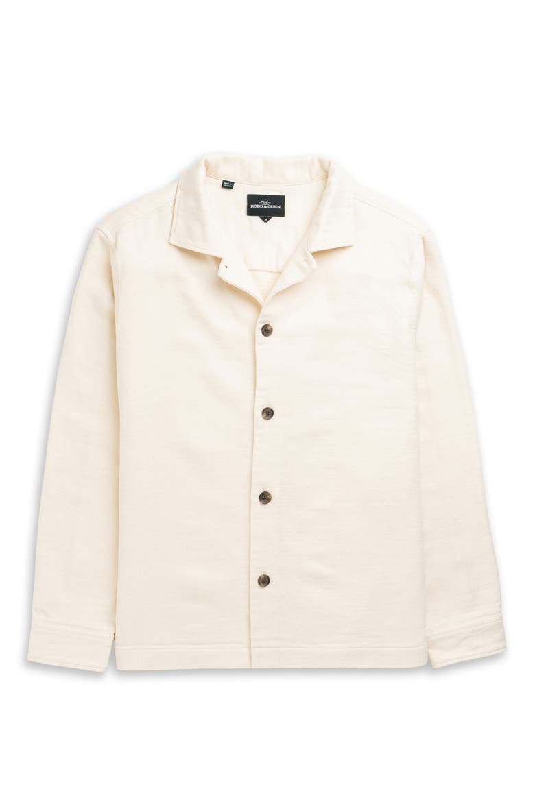 Newland Pass Cotton Overshirt, Alternate, color, NATURAL