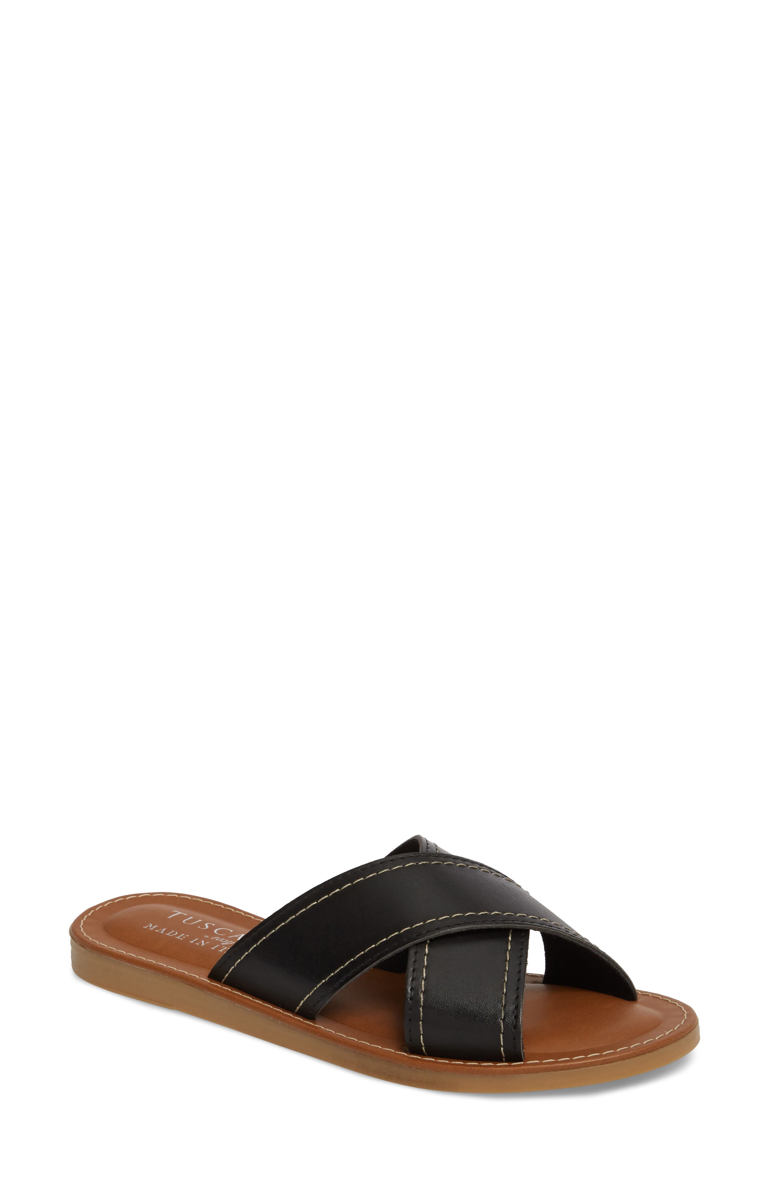 TUSCANY by Easy Street<sup>®</sup> Evelina Slide Sandal, Main, color, 