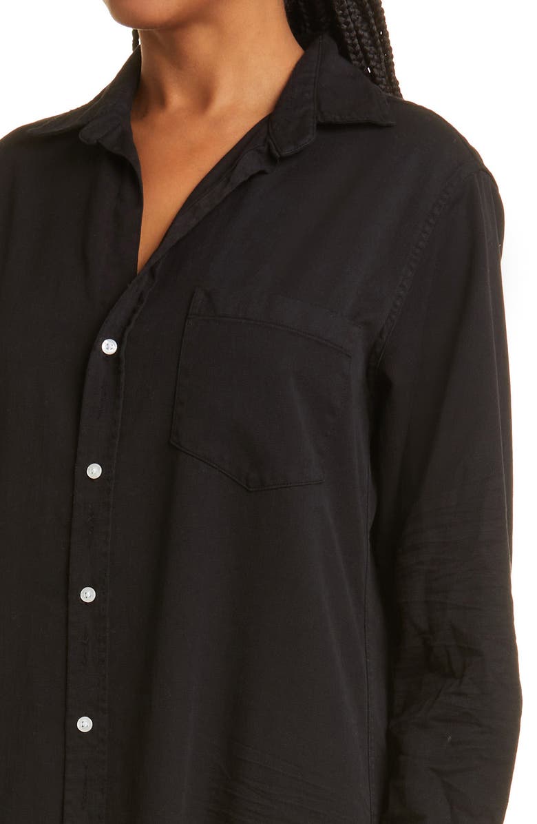 Frank & Eileen Rory Long Sleeve Denim Maxi Shirtdress, Alternate, color, 