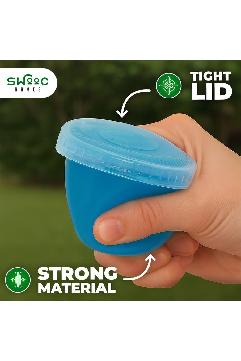 105 Extra/Replacement Gelatin Shot Cups & Lids, Alternate, color, Clear