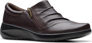 Clarks® Kaetlyn Mila Side Zip Loafer