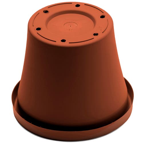 Bloem 12 Inch Terra Pot Planter, Terra Cotta In Brown