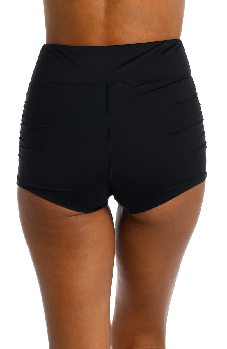 La Blanca Surf Cover-Up Shorts, Alternate, color,