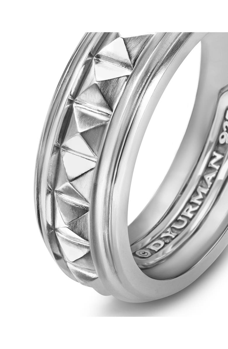 David Yurman Pyramid Band Ring, Alternate, color,