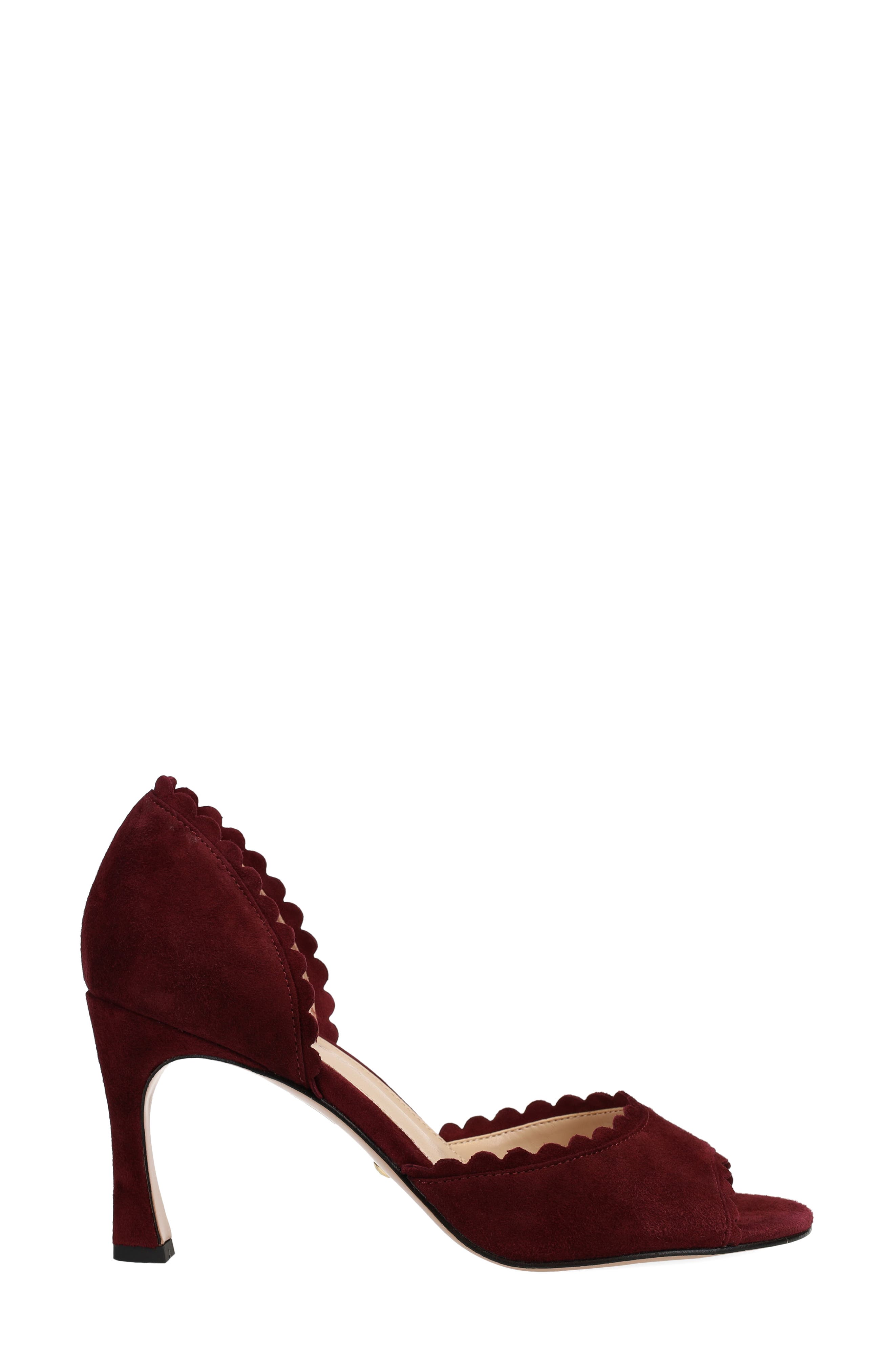 Hollin Open Toe Pump, Alternate, color, WINE