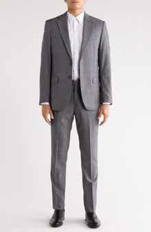 Scotch & Soda Classic Fit Windowpane Suit
