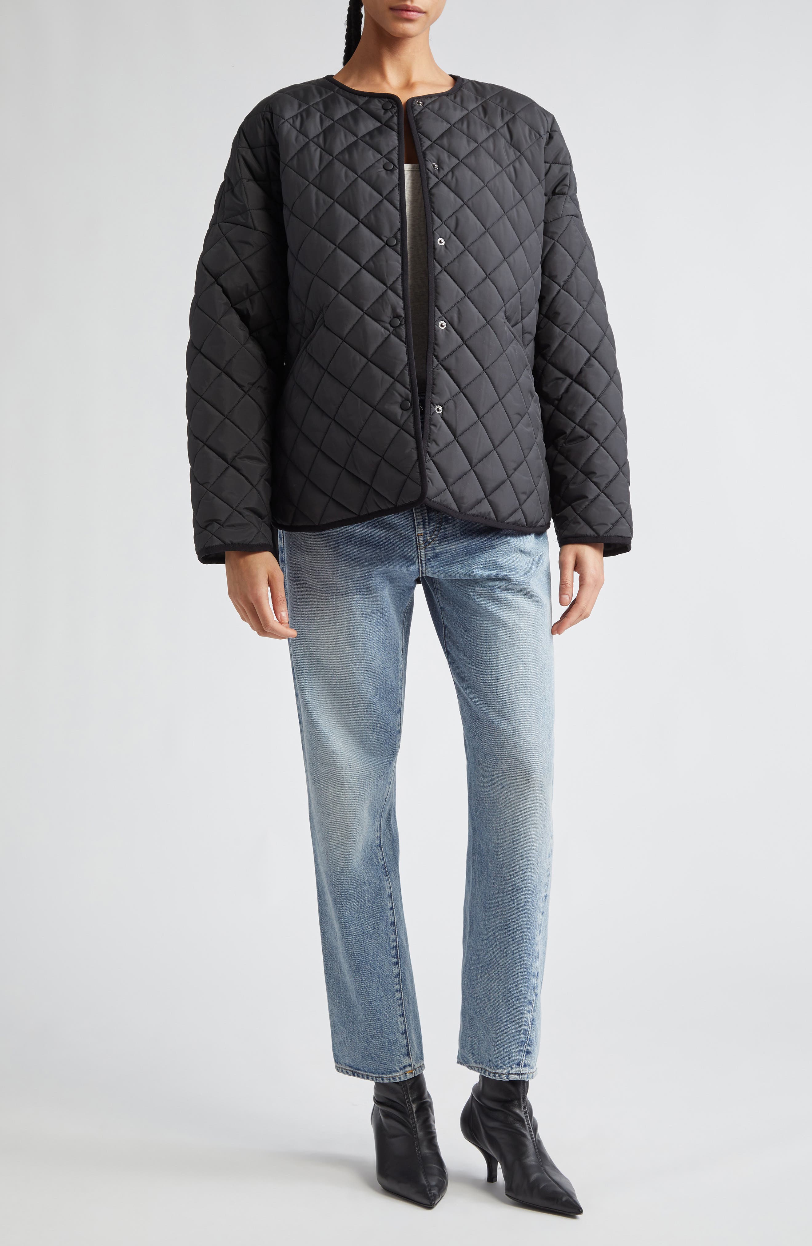 Oversize Quilted Jacket - image 2