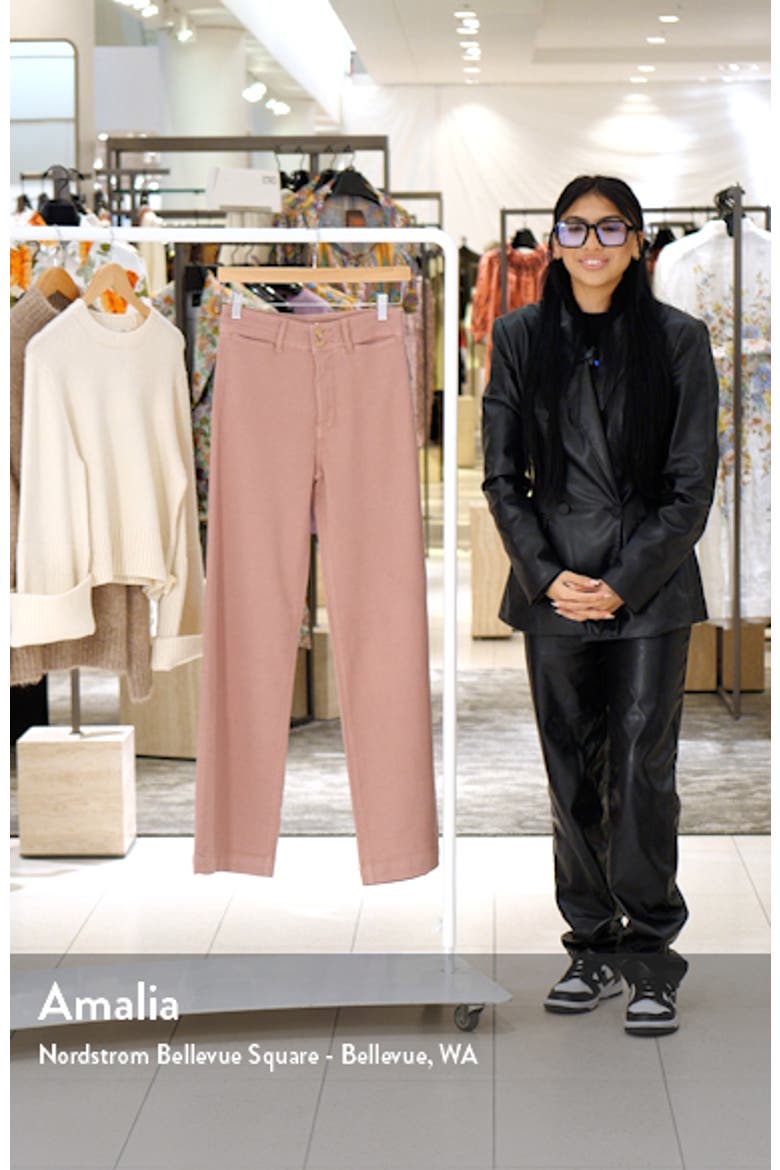 Harbor Stretch Terry Wide Leg Pants video
