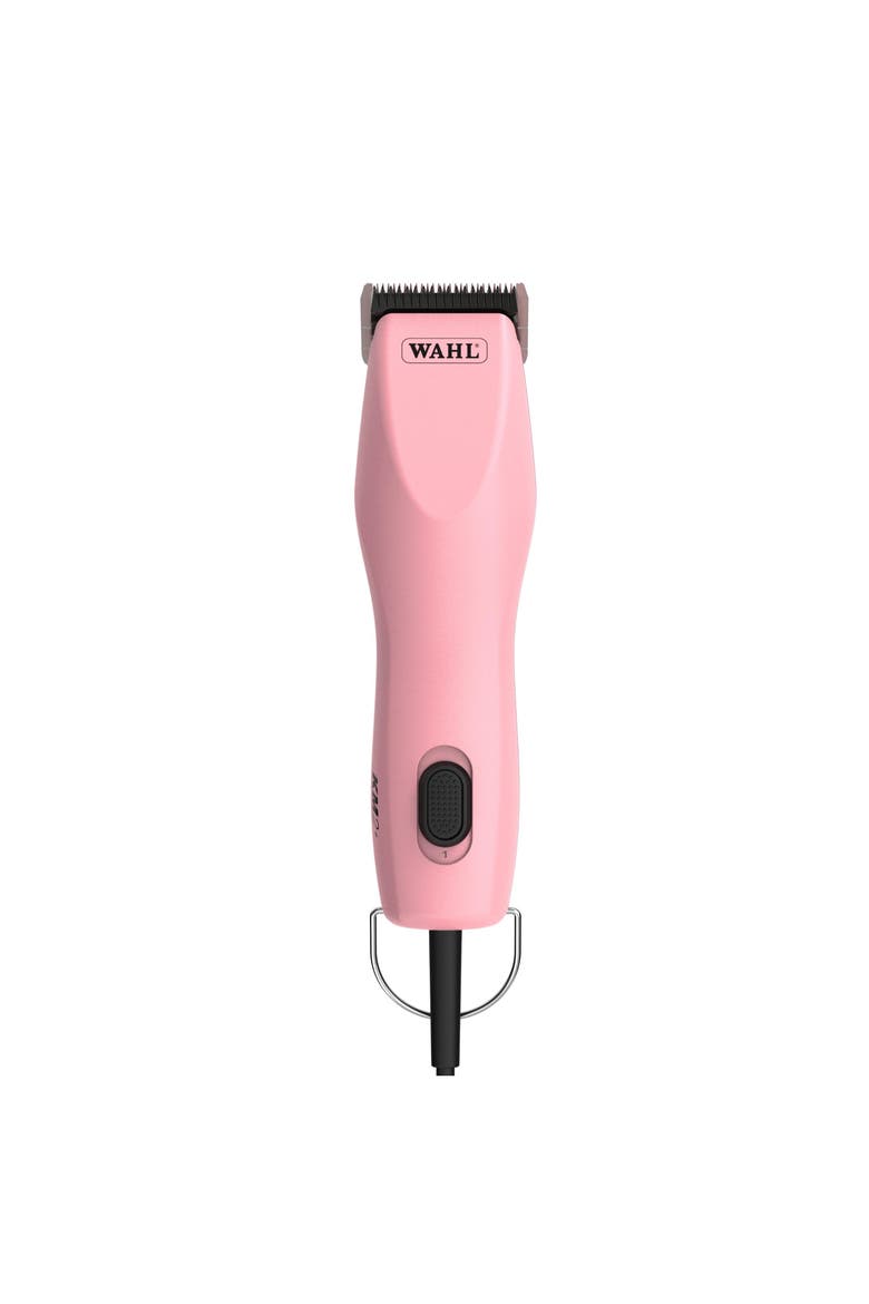 Corded Two-Speed Pet Clipper with 14-Foot Power Cord, Main, color, Pink