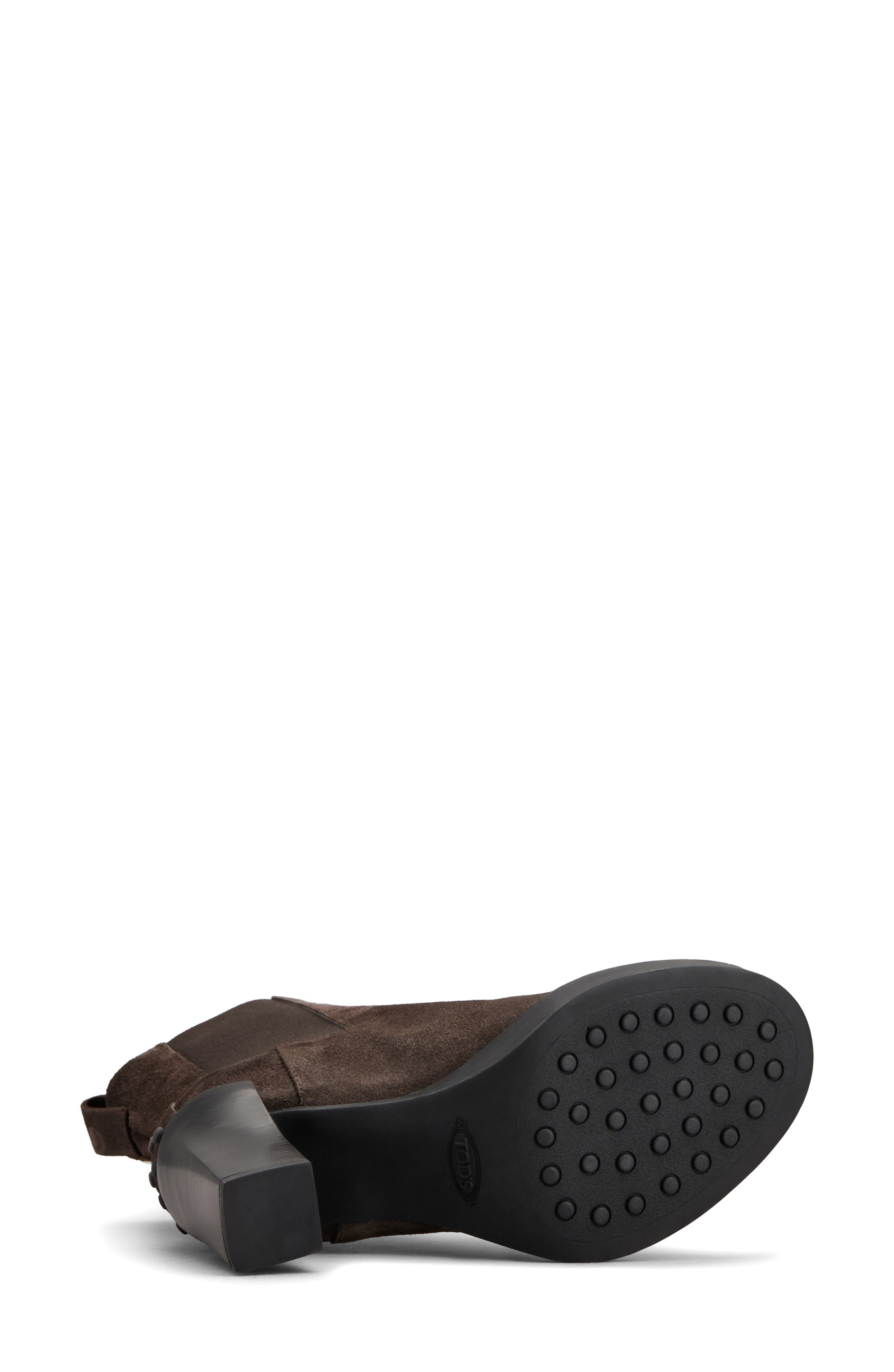 Gomma Suede Chelsea Boot, Alternate, color, PALISSANDRO