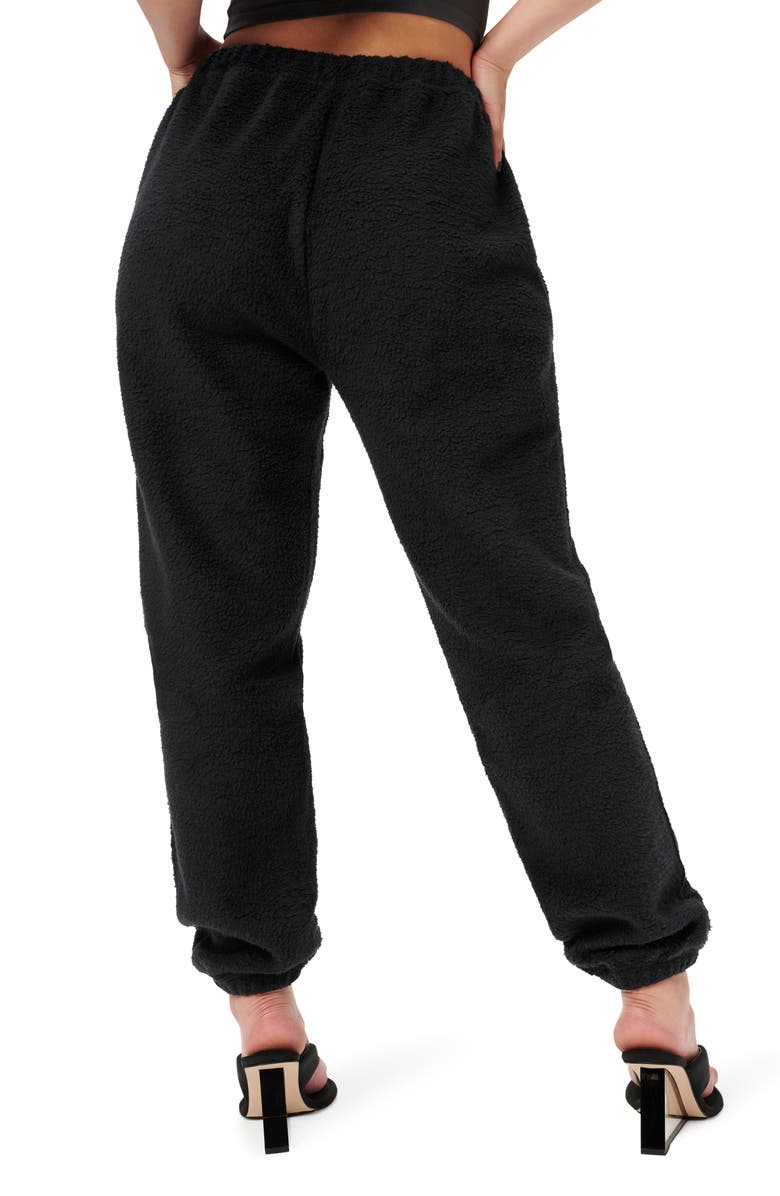 Good American Boyfriend Fleece Sweatpants, Alternate, color,