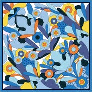 Jessie Zhao New York Silk Scarf Of Ocean Imagination