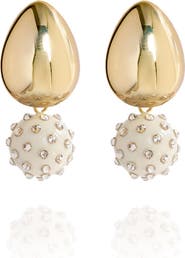 Saulė Label Tulia Jet Earrings