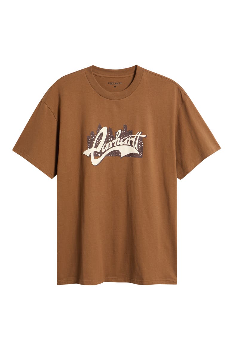 Boogie Night Cotton Graphic T-Shirt, Main, color, WIP H BROWN