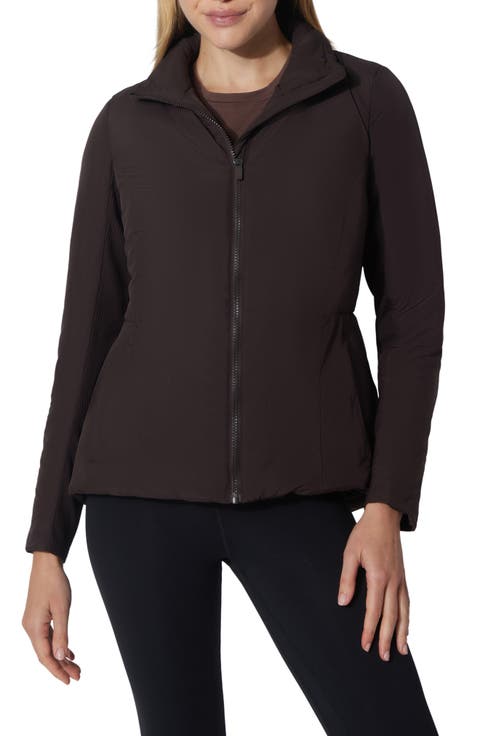 Winter Pilot Flare Puffer Jacket